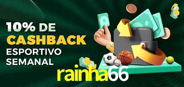 10% de bônus de cashback na rainha66